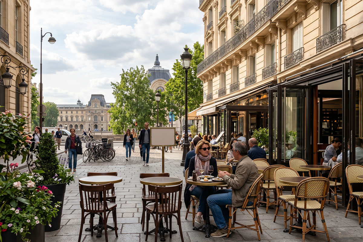Best Cafes and Restaurants Near the Louvre and Orsay