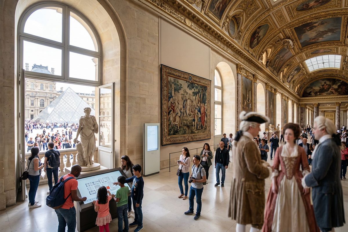 From Royal Palace to Public Museum: The Transformation of the Louvre
